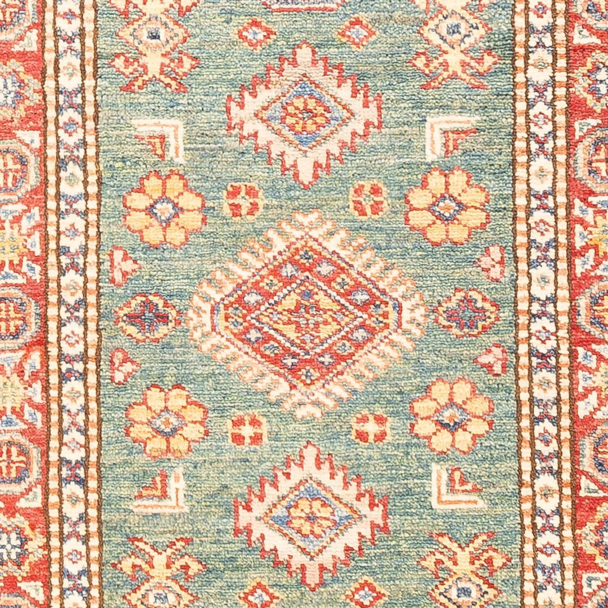 Runner Ziegler Rug - Kazak - 187 x 60 cm - light green