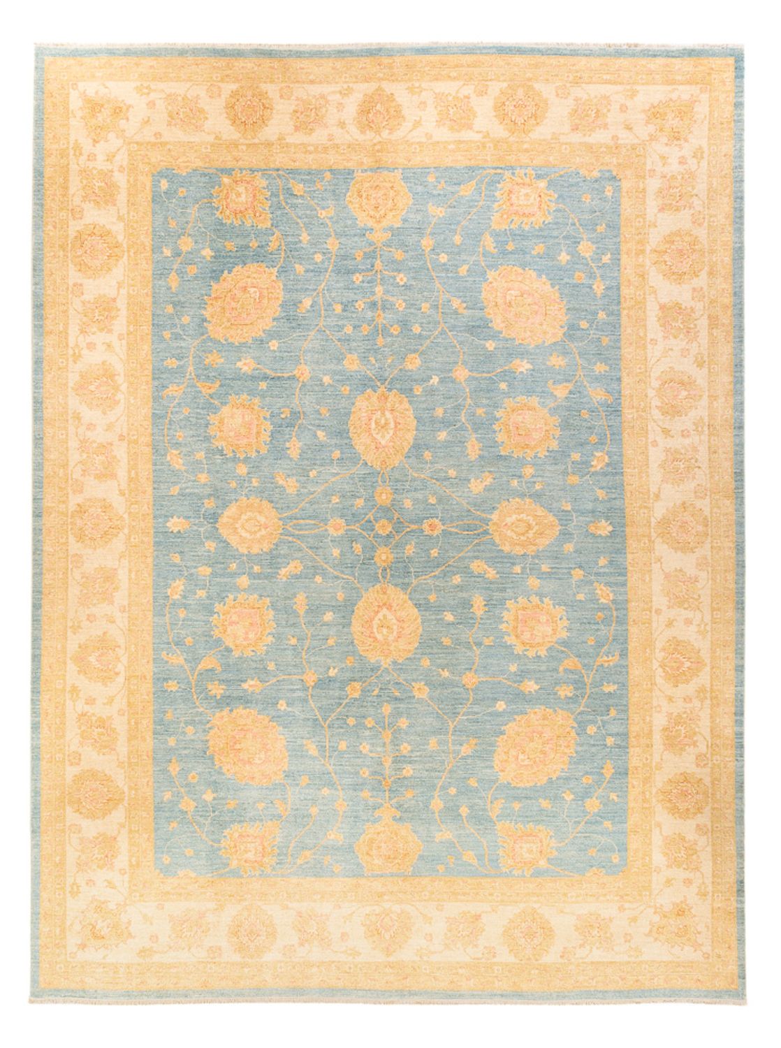 Ziegler Rug - 391 x 295 cm - blue