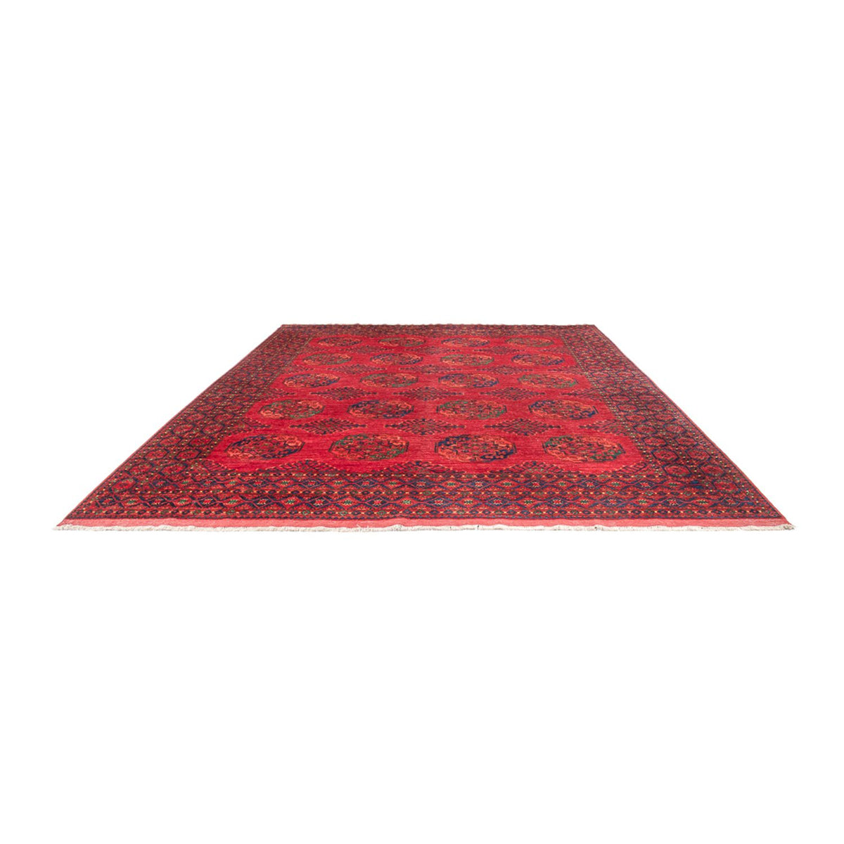 Afghan Rug - 406 x 304 cm - red