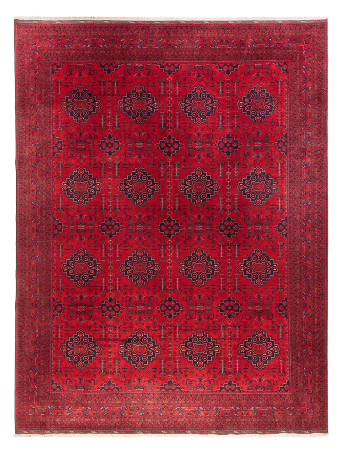 Afghan Rug - 397 x 295 cm - red