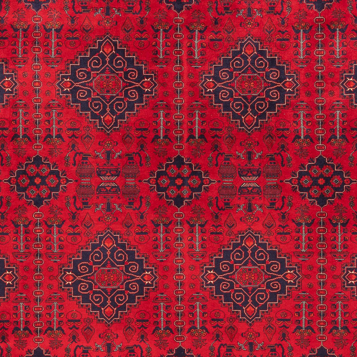 Afghan Rug - 397 x 295 cm - red