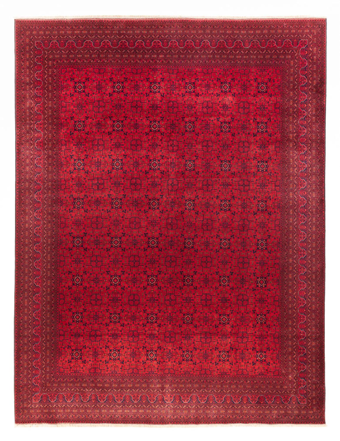 Afghan Rug - Royal - 390 x 292 cm - red