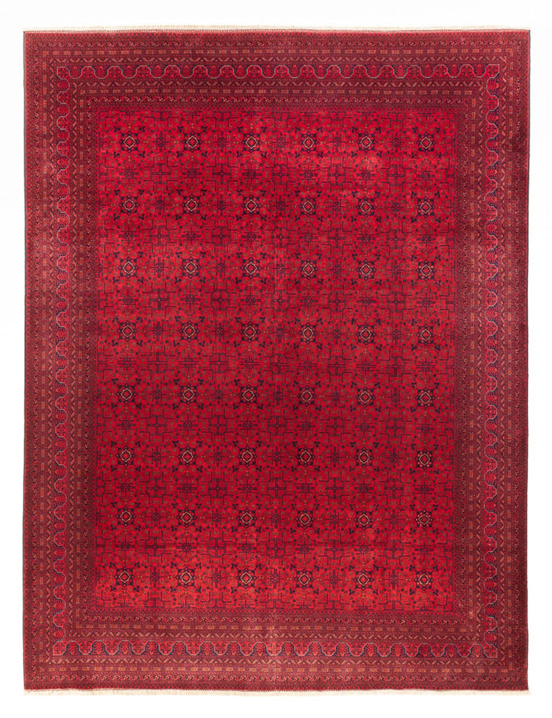 Afghan Rug - Royal - 390 x 292 cm - red