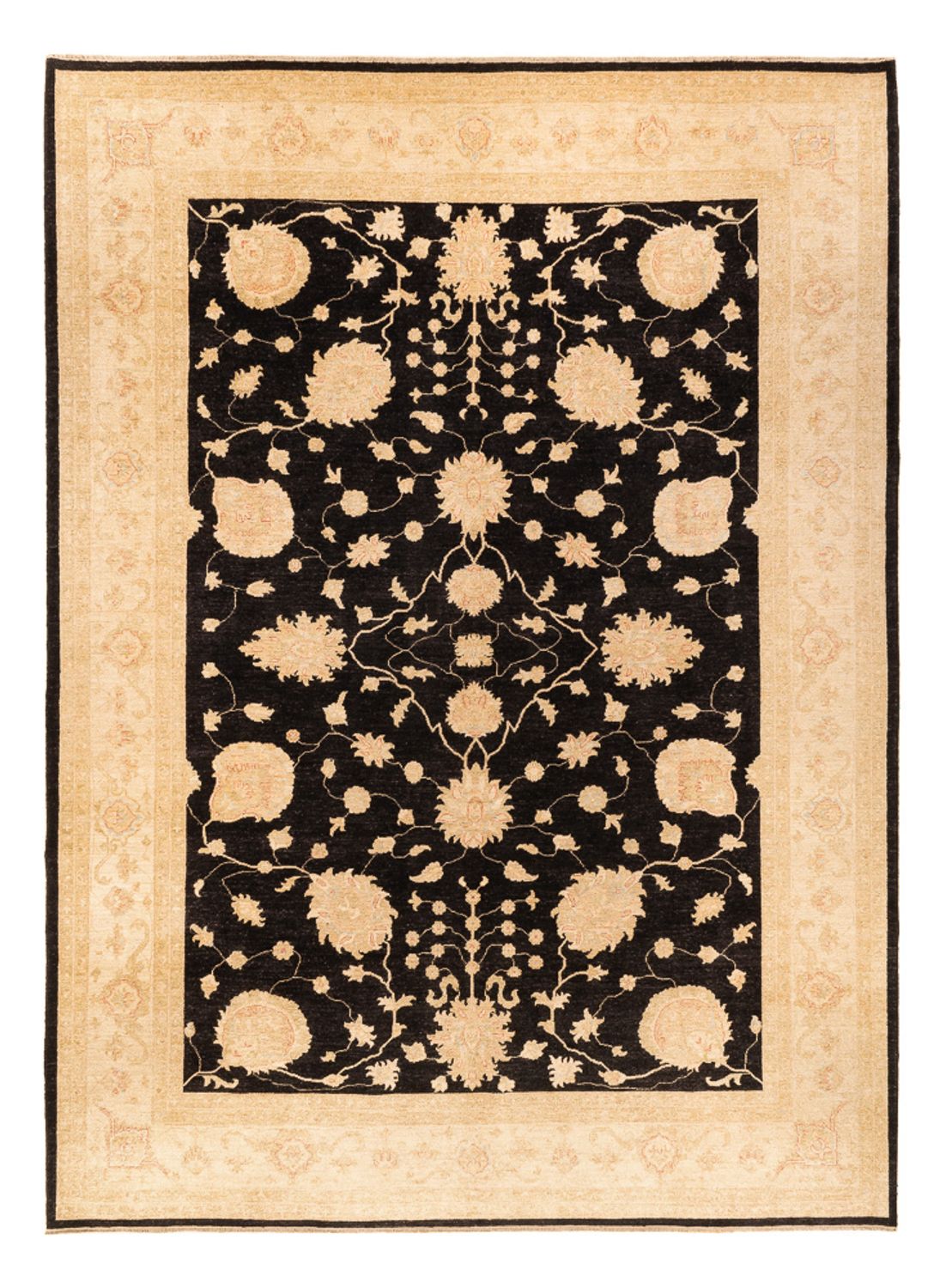 Ziegler Rug - 378 x 272 cm - black