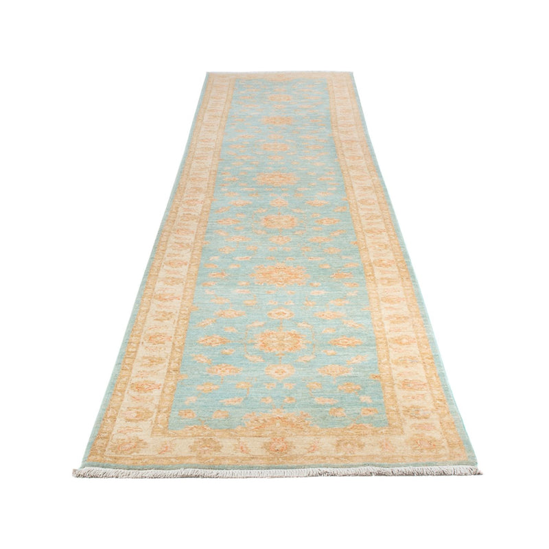 Runner Ziegler Rug - 400 x 77 cm - turquoise