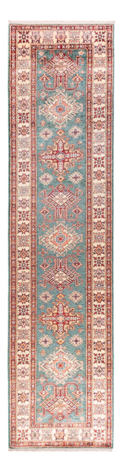 Runner Ziegler Rug - Kazak - 326 x 80 cm - turquoise