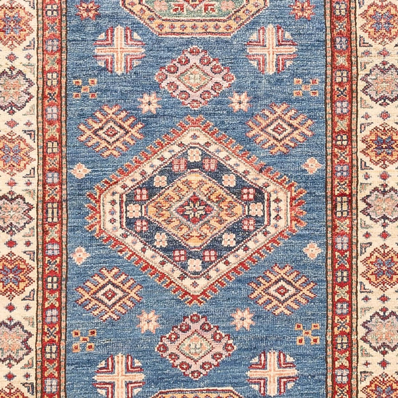 Runner Ziegler Rug - Kazak - 404 x 87 cm - blue