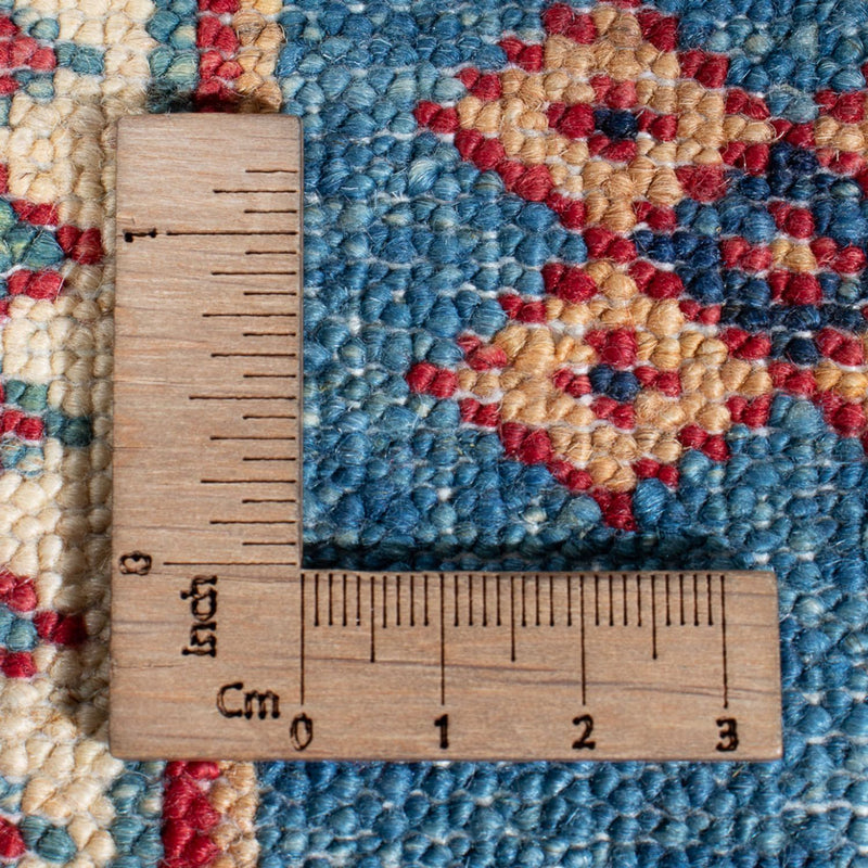 Runner Ziegler Rug - Kazak - 404 x 87 cm - blue