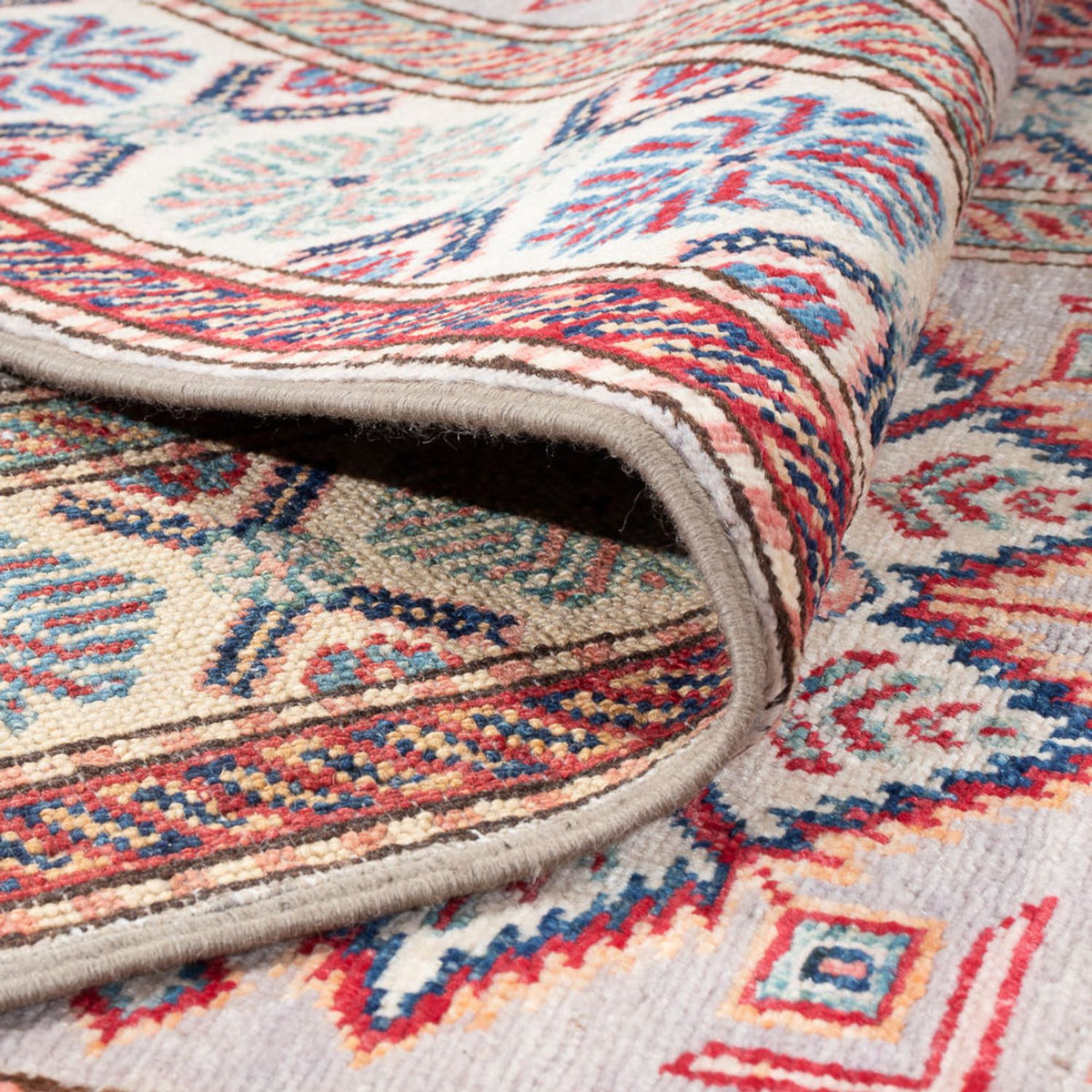 Runner Ziegler Rug - Kazak - 296 x 82 cm - salmon