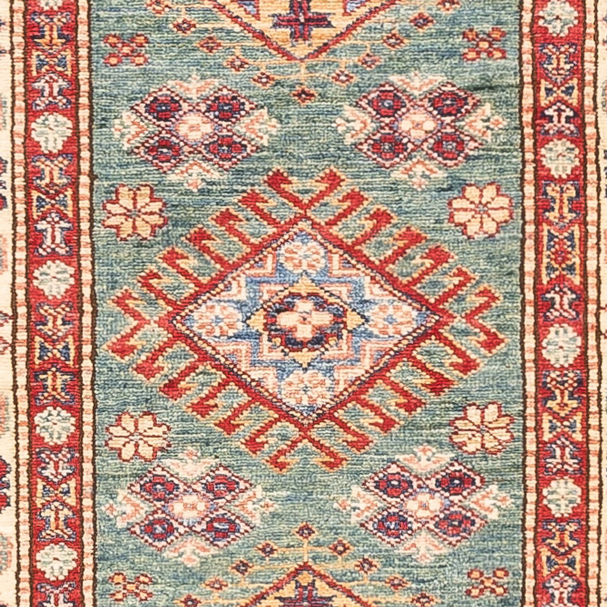 Runner Ziegler Rug - Kazak - 294 x 84 cm - turquoise