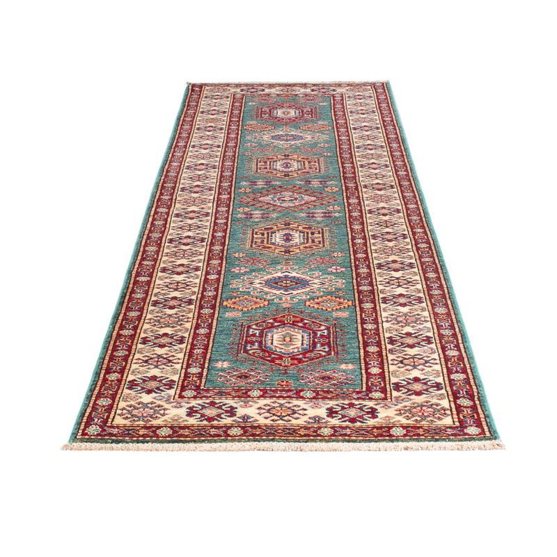 Runner Ziegler Rug - Kazak - 294 x 84 cm - turquoise