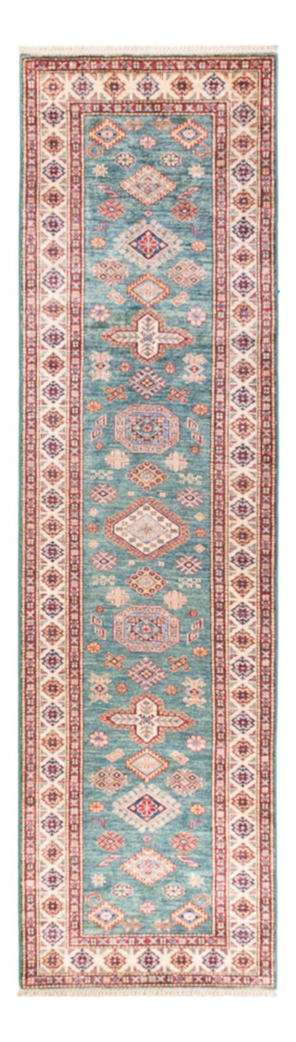 Runner Ziegler Rug - Kazak - 303 x 80 cm - turquoise