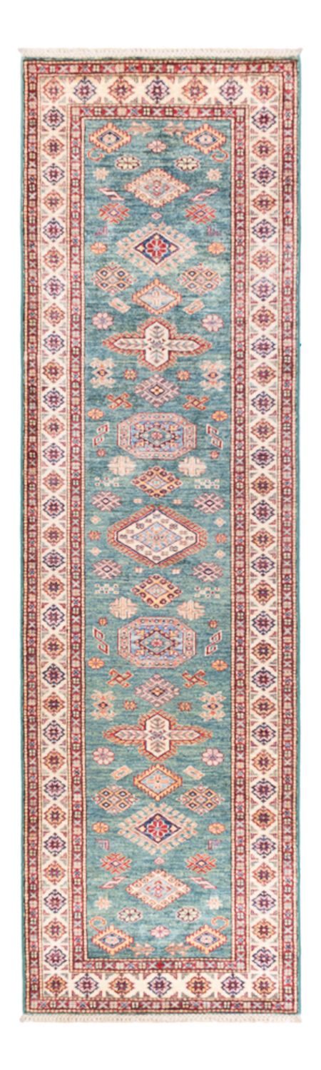 Runner Ziegler Rug - Kazak - 302 x 83 cm - turquoise