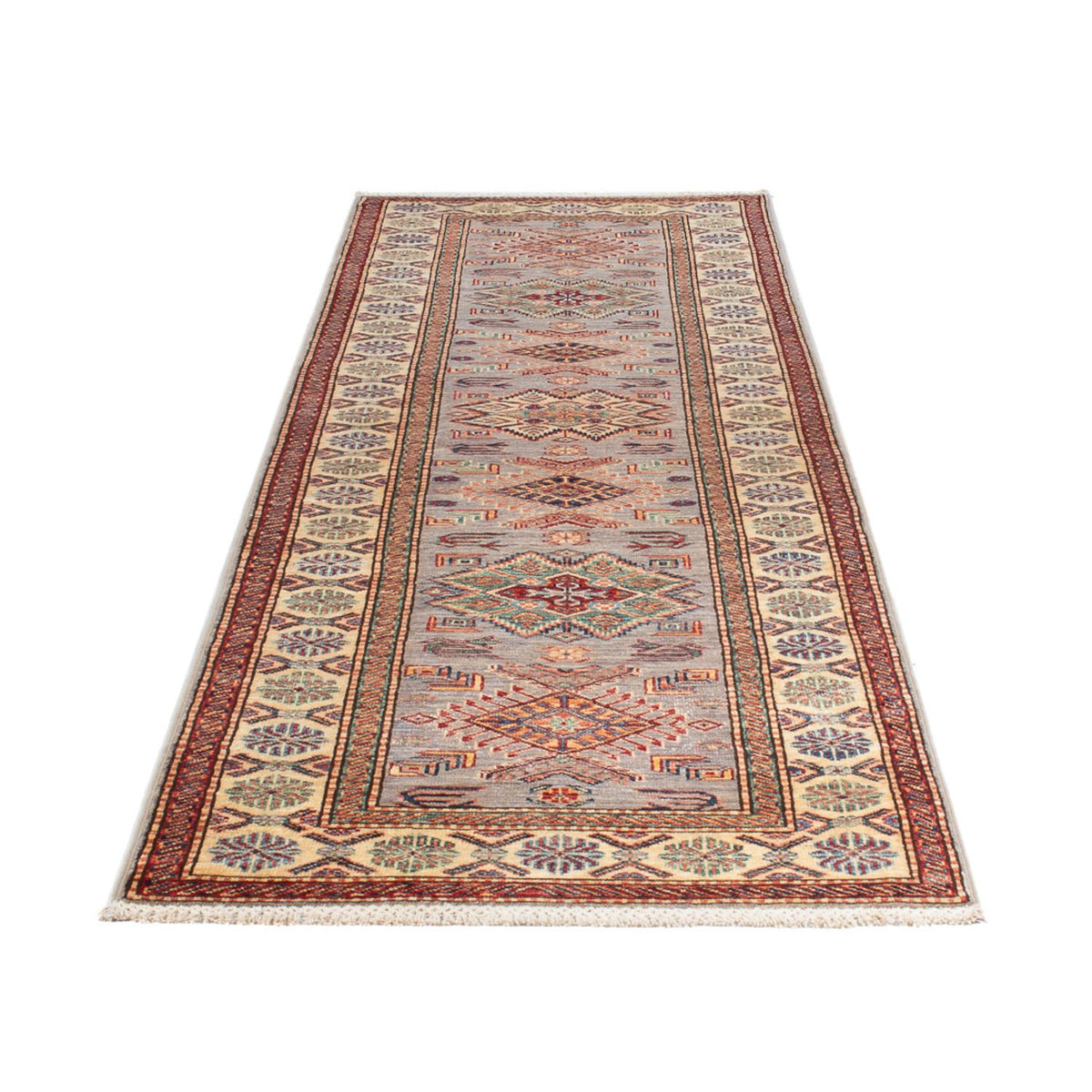 Runner Ziegler Rug - Kazak - 306 x 80 cm - light brown