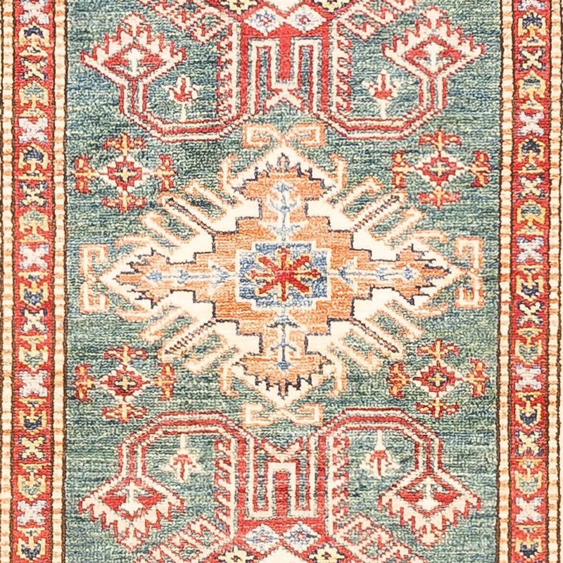 Runner Ziegler Rug - Kazak - 297 x 78 cm - green