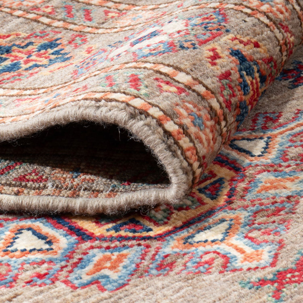 Runner Ziegler Rug - Kazak - 293 x 76 cm - dark beige