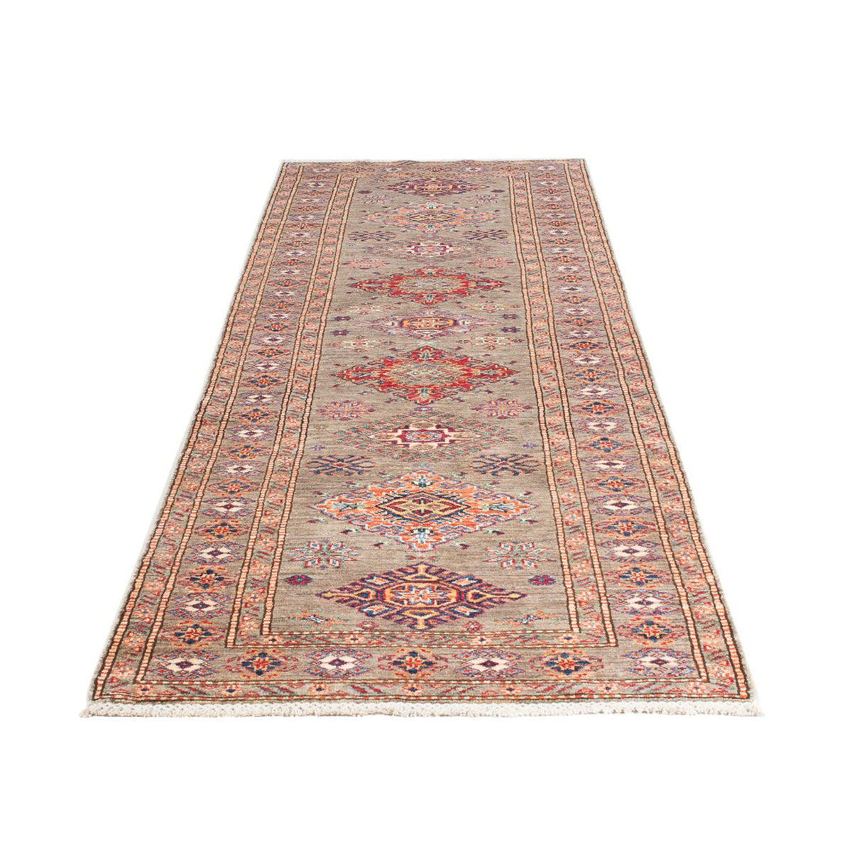 Runner Ziegler Rug - Kazak - 293 x 76 cm - dark beige