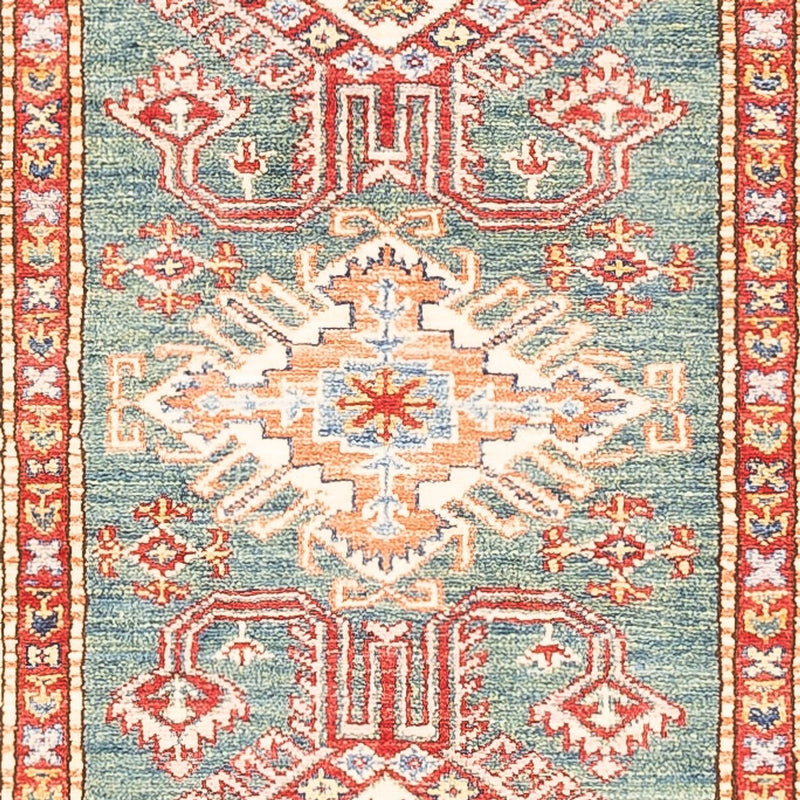 Runner Ziegler Rug - Kazak - 298 x 79 cm - green