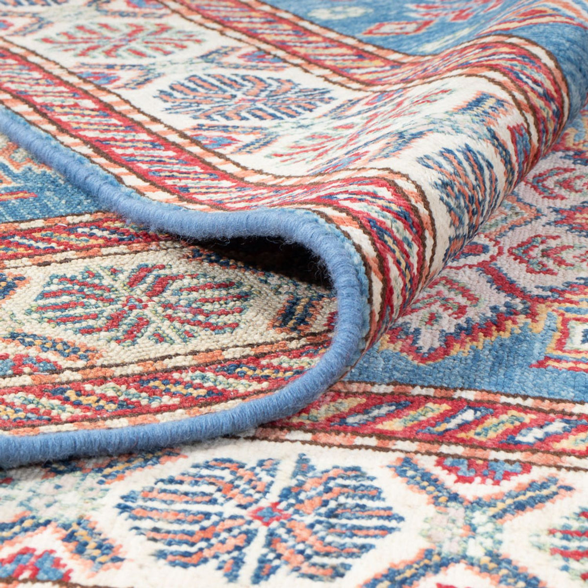 Runner Ziegler Rug - Kazak - 290 x 82 cm - blue