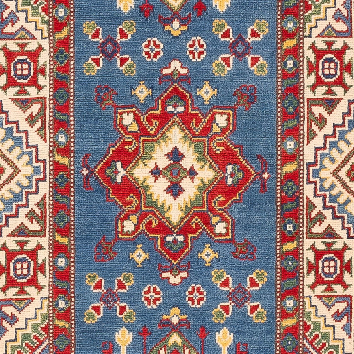 Runner Ziegler Rug - Kazak - 403 x 78 cm - dark blue