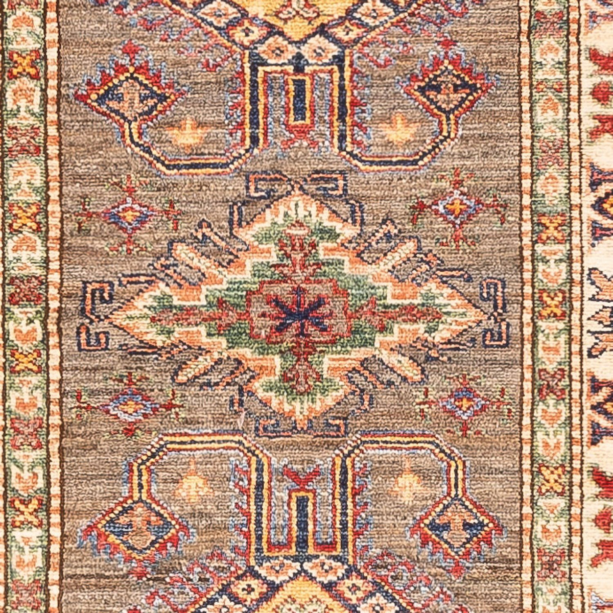 Runner Ziegler Rug - Kazak - 305 x 79 cm - dark beige