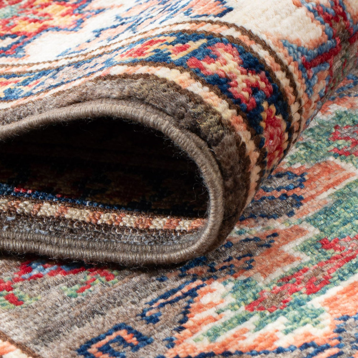 Runner Ziegler Rug - Kazak - 305 x 79 cm - dark beige