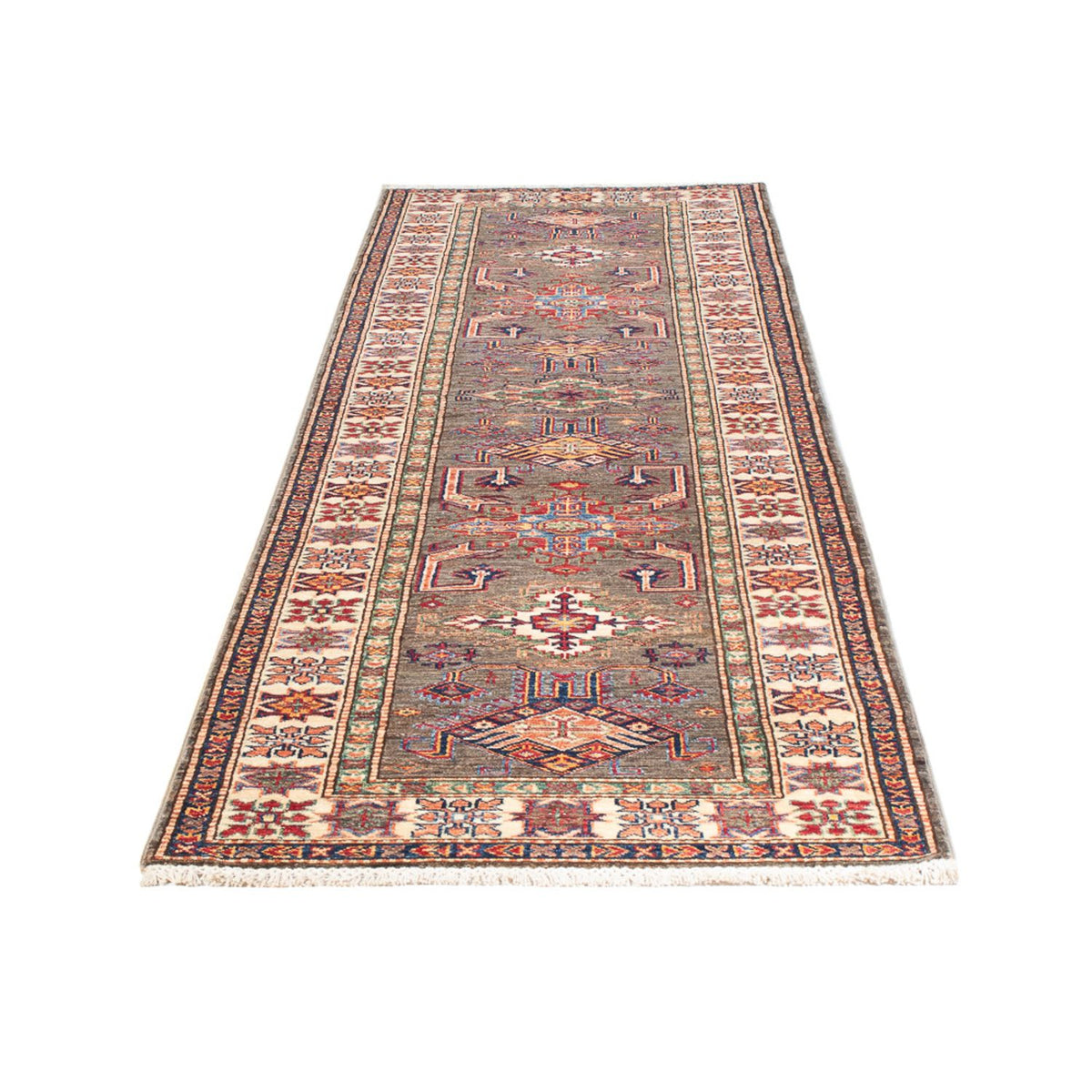 Runner Ziegler Rug - Kazak - 305 x 79 cm - dark beige