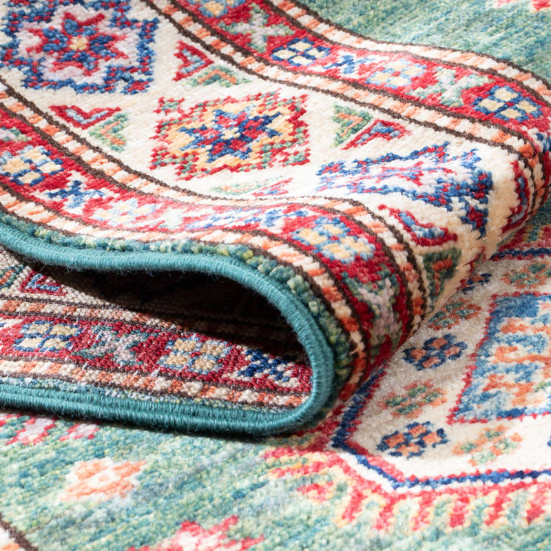 Runner Ziegler Rug - Kazak - 295 x 76 cm - green