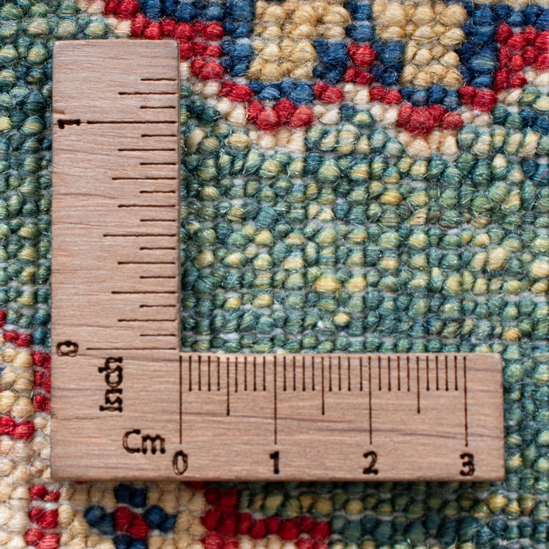 Runner Ziegler Rug - Kazak - 295 x 76 cm - green