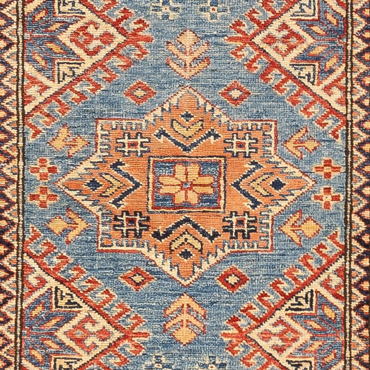 Runner Ziegler Rug - Kazak - 312 x 75 cm - turquoise
