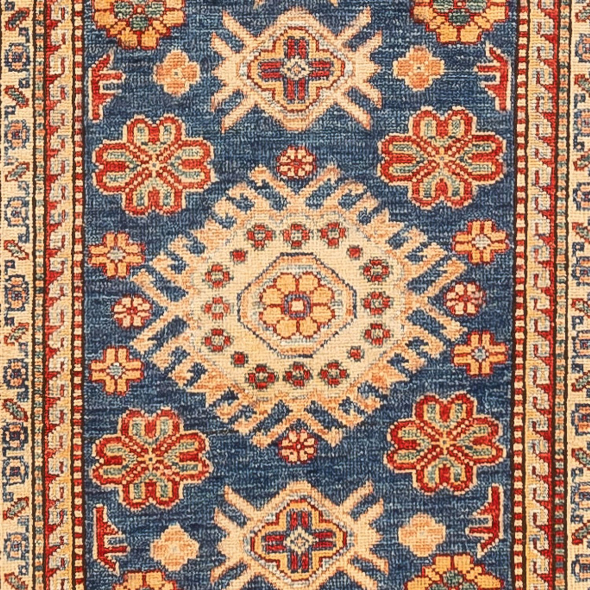 Runner Ziegler Rug - Kazak - 304 x 80 cm - dark blue