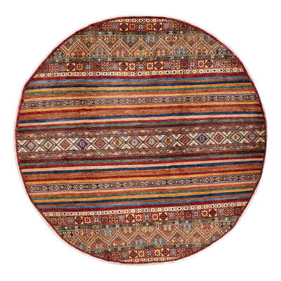Ziegler Rug - Shal round  - 199 x 202 cm - multicolored