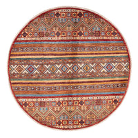 Ziegler Rug - Shal round  - 137 x 145 cm - multicolored