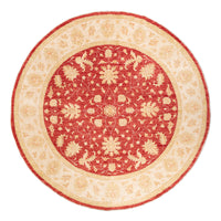 Ziegler Rug round  - 247 x 247 cm - red