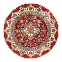 Ziegler Rug - Kazak round  - 302 x 297 cm - multicolored