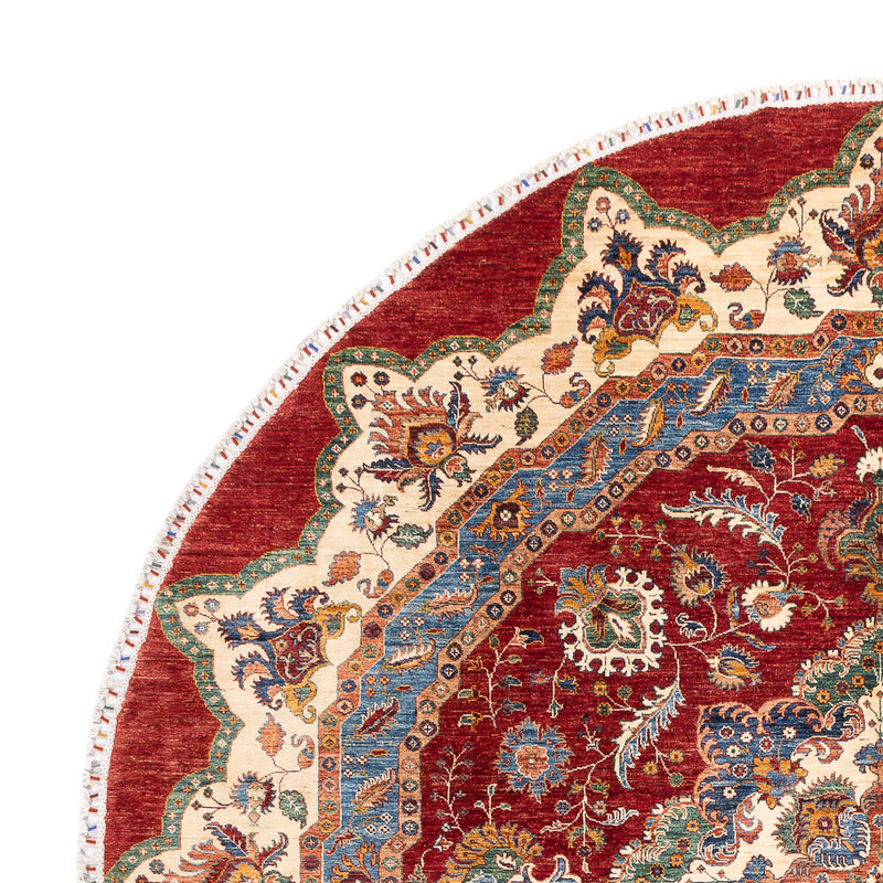 Ziegler Rug - Kazak round  - 302 x 297 cm - multicolored