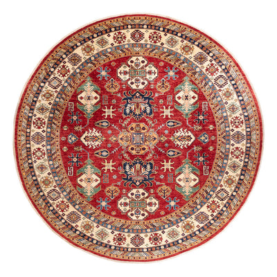 Ziegler Rug - Kazak round  - 306 x 306 cm - multicolored
