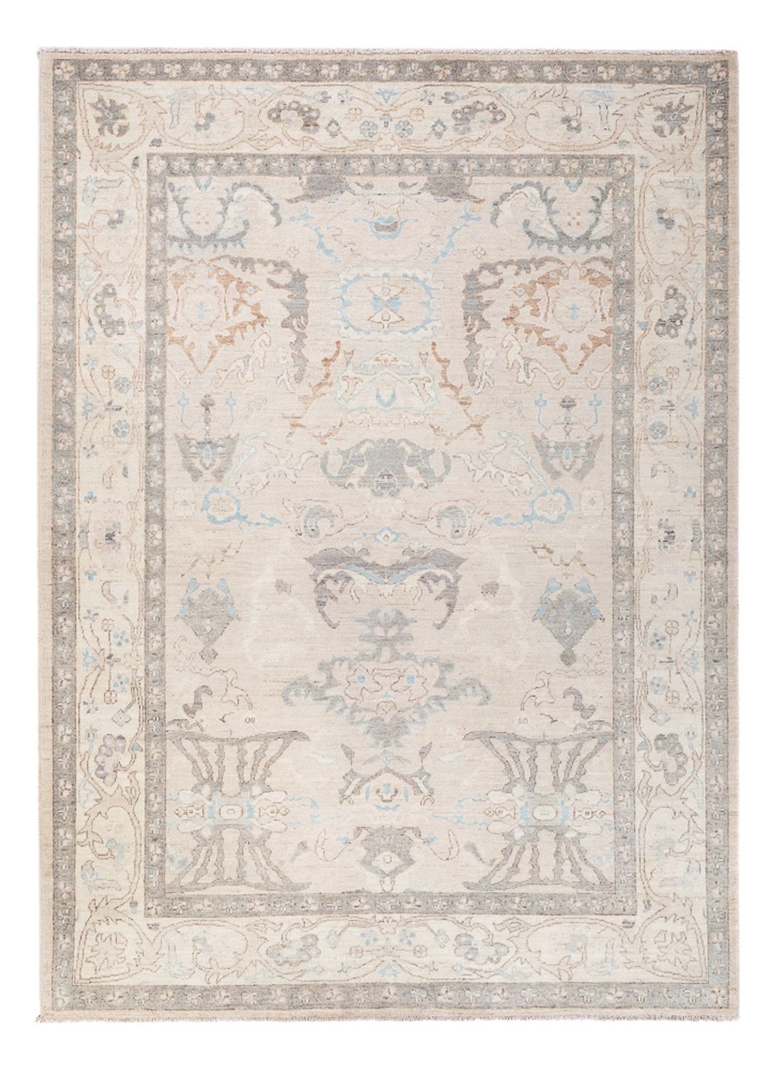 Ziegler Rug - Usak - 236 x 176 cm - light grey