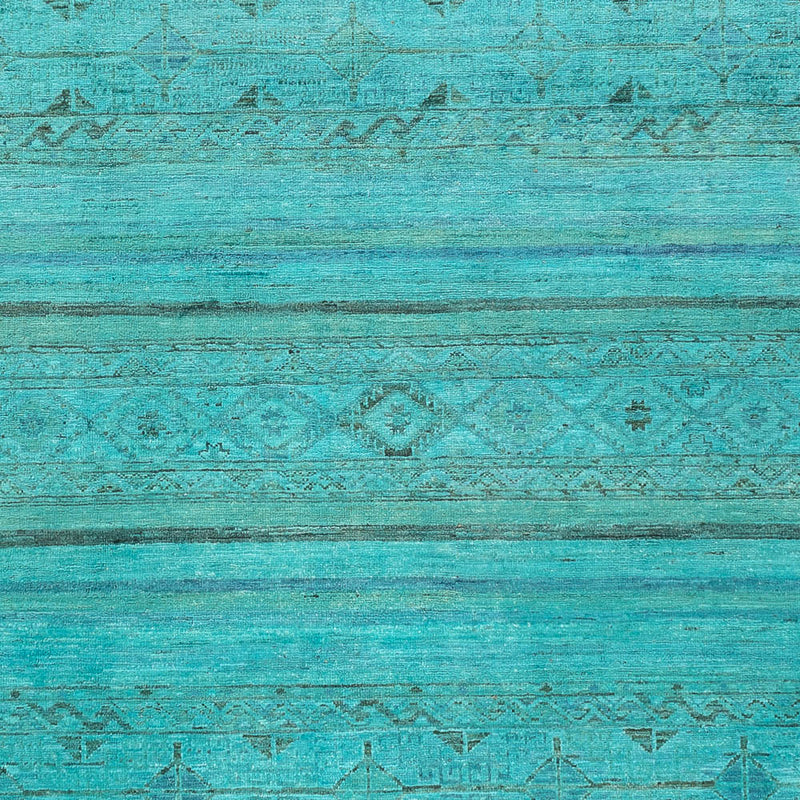 Ziegler Rug - Modern - Vintage/Overdyed - 248 x 202 cm - turquoise