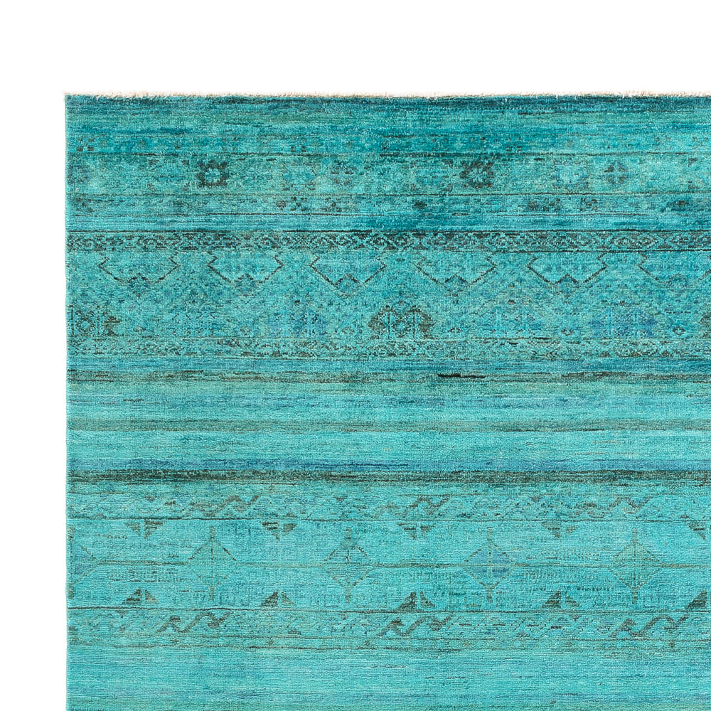 Ziegler Rug - Modern - Vintage/Overdyed - 248 x 202 cm - turquoise