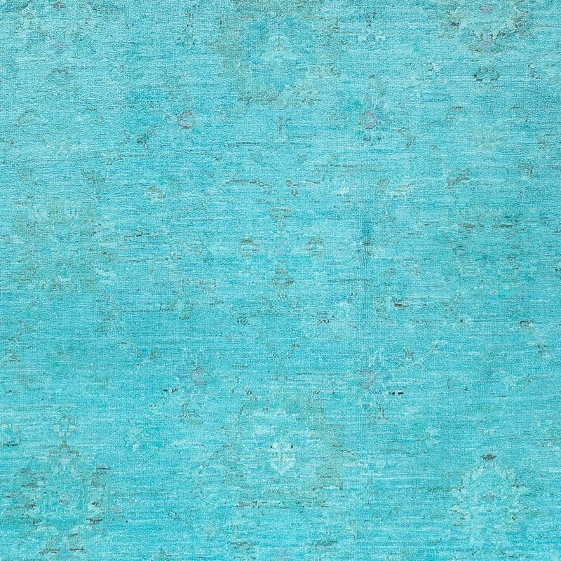 Ziegler Rug - Modern - Vintage/Overdyed - 249 x 171 cm - turquoise