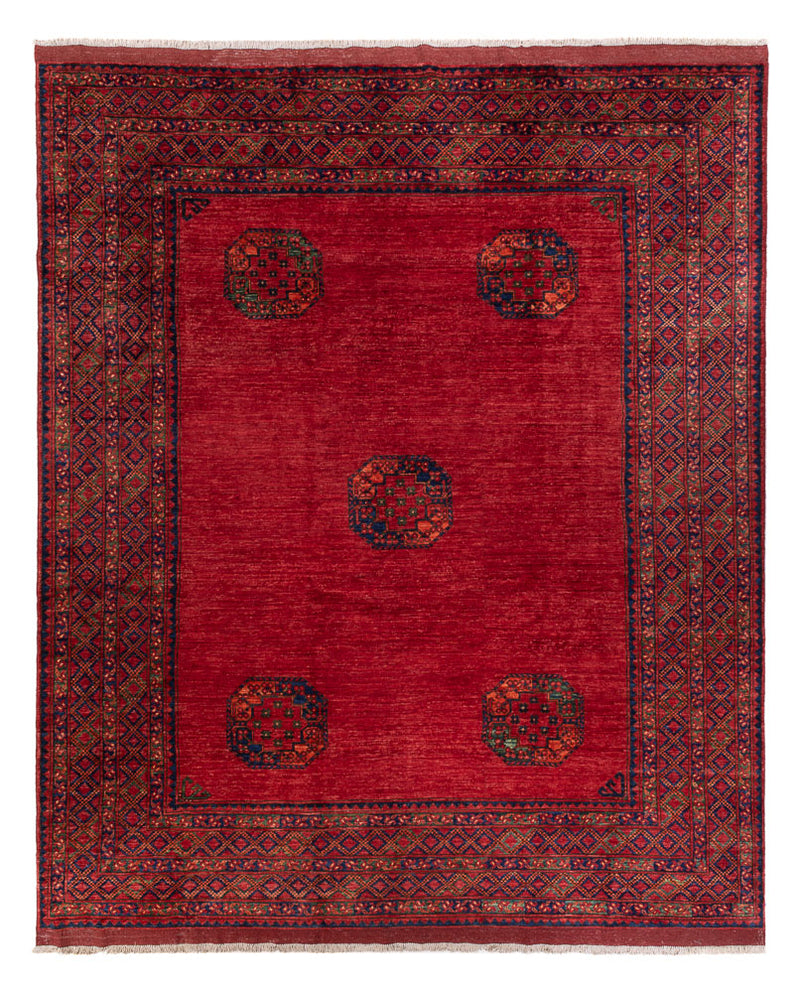 Afghan Rug - Kunduz - 312 x 258 cm - red
