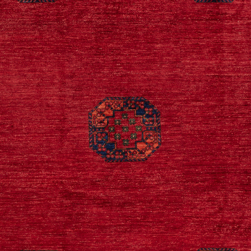 Afghan Rug - Kunduz - 312 x 258 cm - red