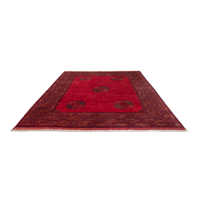 Afghan Rug - Kunduz - 312 x 258 cm - red