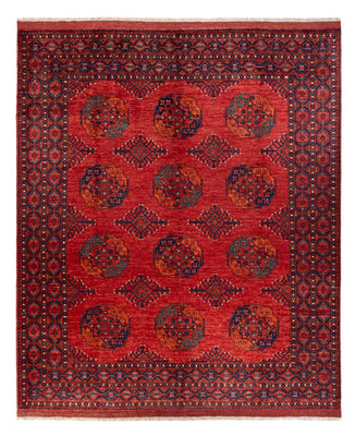 Afghan Rug - 298 x 256 cm - red