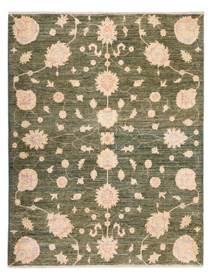 Ziegler Rug - Modern - 200 x 151 cm - olive green