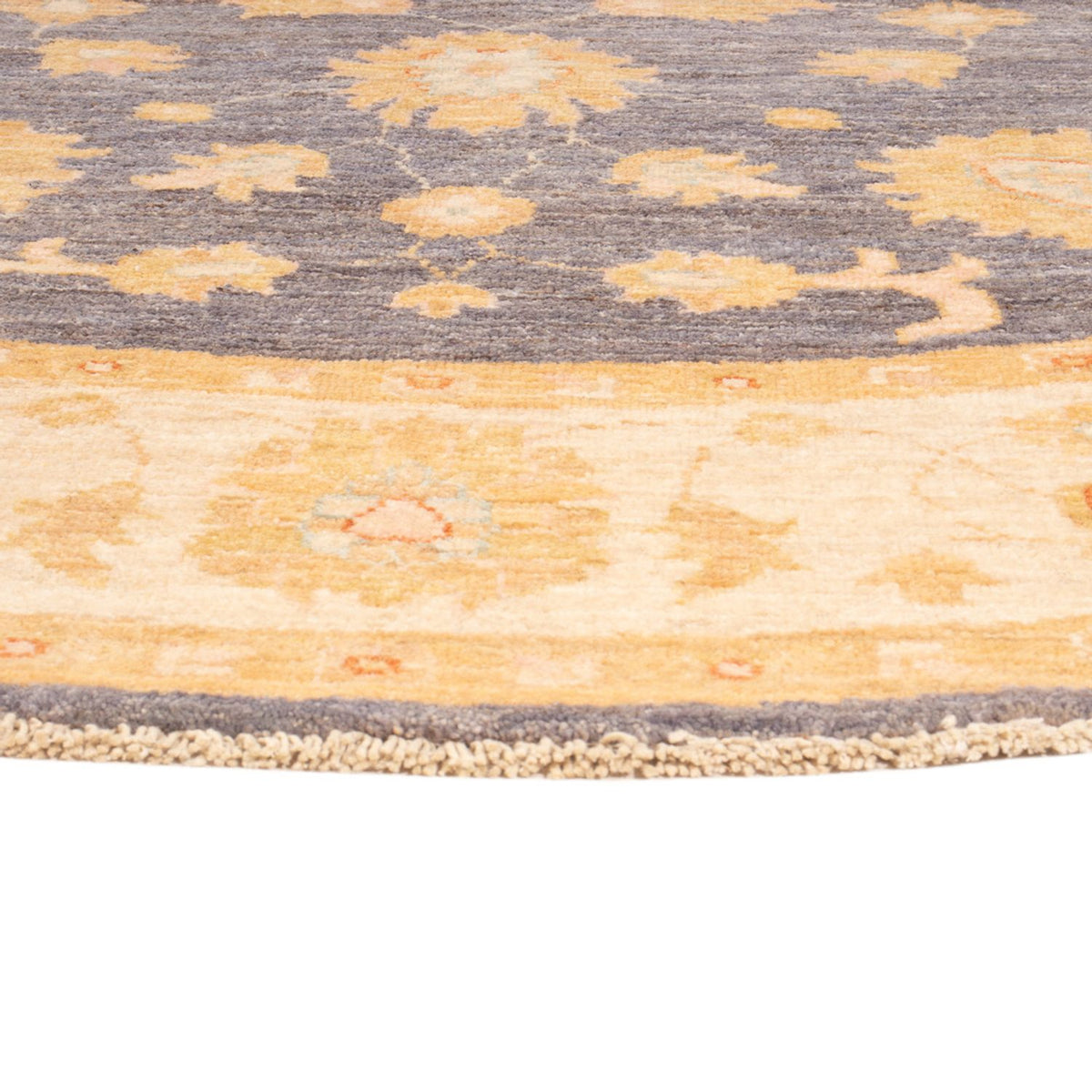 Ziegler Rug round  - 198 x 196 cm - sea blue