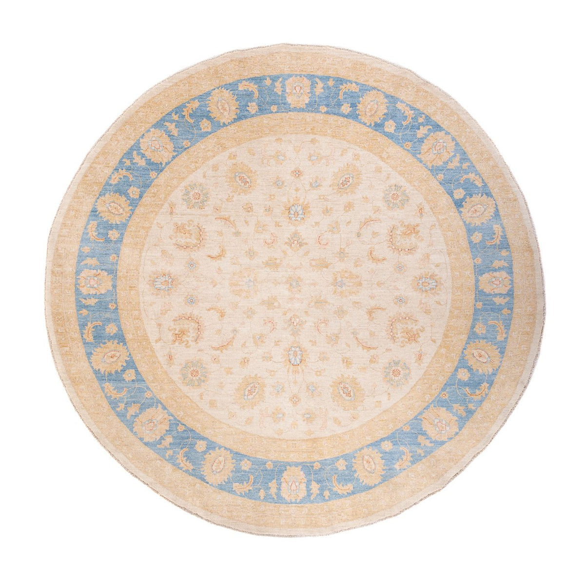 Ziegler Rug round  - 246 x 245 cm - beige