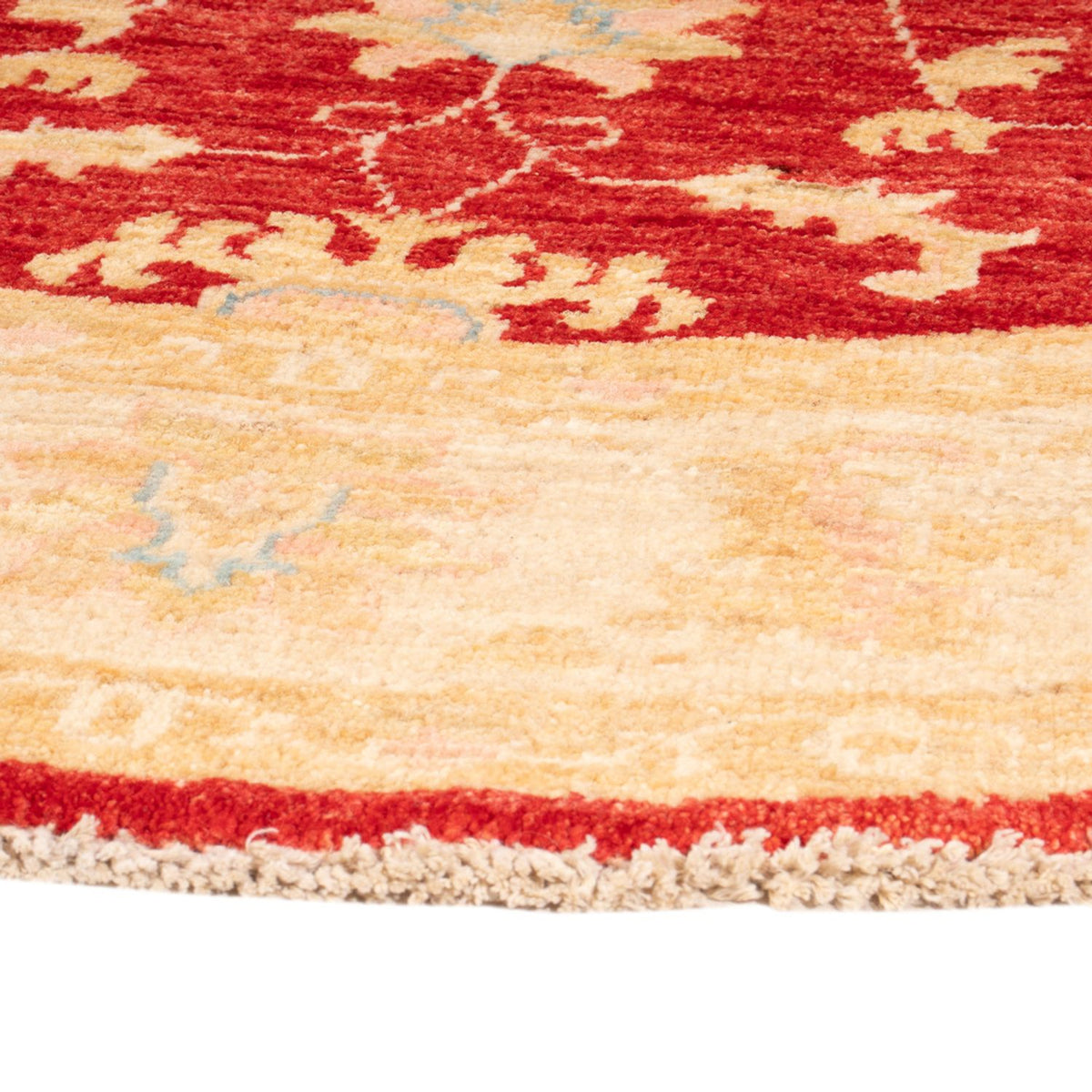 Ziegler Rug round  - 153 x 150 cm - red