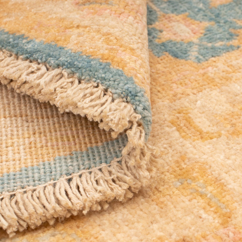 Ziegler Rug round  - 97 x 99 cm - light blue